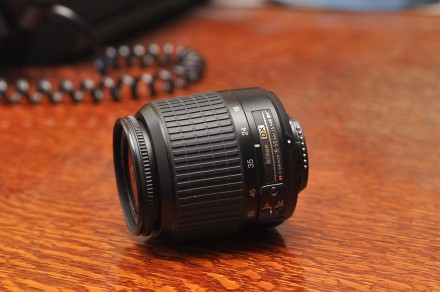 Продам об"єктив Nikon AF-S DX NIKKOR 18-55 1:3.5-5.6G ED.
Зовнішній вигляд на ф. . фото 3