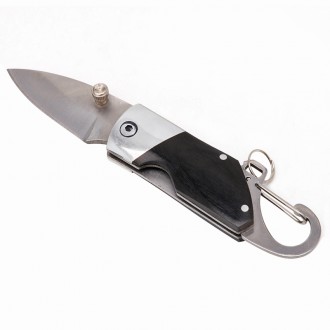 Мини-нож брелок, складной с чехлом.
Компактный карманный нож Woodsteel с прочны. . фото 7