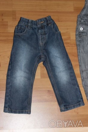 Джинси від 1 до 2 років. 81-92см. Перші джинси розмір не правдивий фактично менш. . фото 1