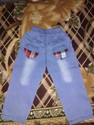 Продам джинси на резинці в хорошому стані.Розмір 3-4 роки. . фото 3