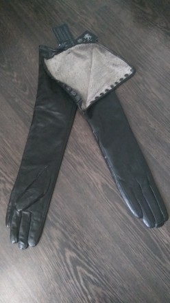 Женские кожаные удлиненные перчаточки выполнены из натуральной кожи!
Подойдут д. . фото 3