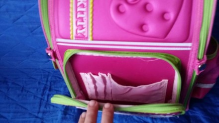 Класний дівчачий рюкзачок для початкової школи. В гарному стані. Розкладається, . . фото 4