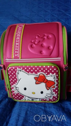 Класний дівчачий рюкзачок для початкової школи. В гарному стані. Розкладається, . . фото 1