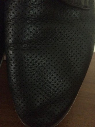 Продам туфли CARVARI черные ,кожаные длина стельки 31 см,в отличном состоянии.Це. . фото 5