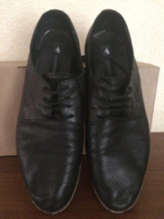 Продам туфли CARVARI черные ,кожаные длина стельки 31 см,в отличном состоянии.Це. . фото 6