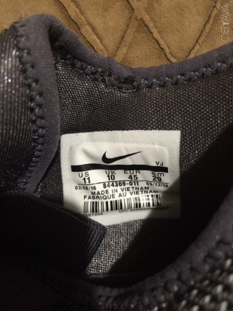 Продам кросовки Nike ZOOM HYPERSHIFT 2016 оригинал р.11 US,длина стельки 29,5 см. . фото 7