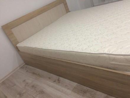 Продаю двохспальне ліжко нове .без матрацу .матрац до нього окремо двохсторонній. . фото 3