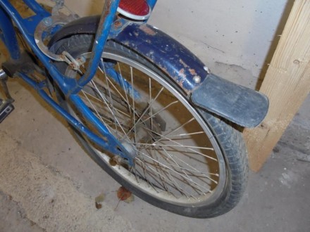 Продам велосипед Тиса синього кольору, нові скати але треба міняти сидіння. . фото 4