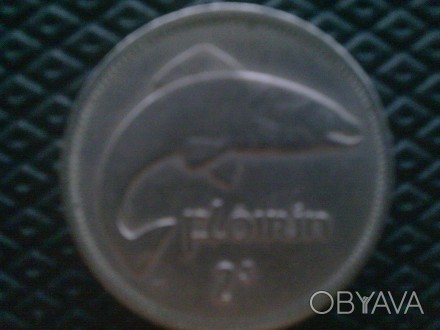 Монета серебряная, Исландия, серебро, состояние отличное.. . фото 1