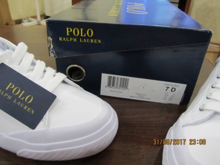 Продам новые кроссовки/сникерсы американского бренда Polo Ralf Lauren Оригинал-1. . фото 9