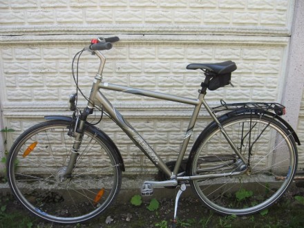 Велосипед Falter рама алюминий 56 см колеса schwalbe-28-1.45 диски двойные проти. . фото 2