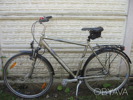Велосипед Falter рама алюминий 56 см колеса schwalbe-28-1.45 диски двойные проти. . фото 1