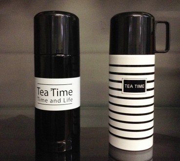 Термос Tea Time 
Материал: нержавеющая сталь
Объем: 350 мл
Удобный клапан
Кр. . фото 9
