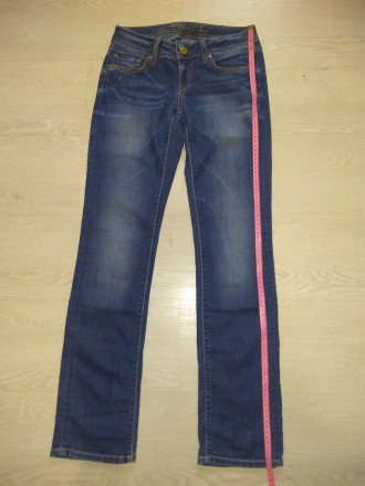 джинсы подростковые для девочки на 11-12 лет, длина 97см, объем бедер 84 см, дли. . фото 3