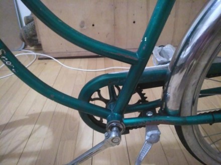 Велосипед вінтажний з цікавою італійською стальною рамою. Фарба оригінальна з по. . фото 6