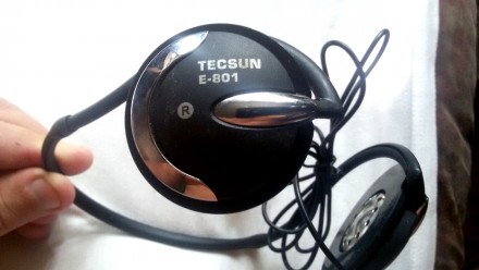 Продам не дорого стереонаушники ,,TECSUN E-801", б/у. В идеальном рабочем состоя. . фото 2