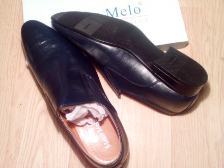 продаются новые мужские классические кожаные туфли meko melo 45 размера.ширина с. . фото 3