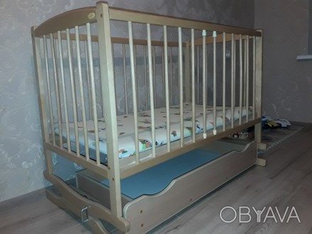 Дитяче ліжечко (колиска) Тиса-3+Матрацик. . фото 1