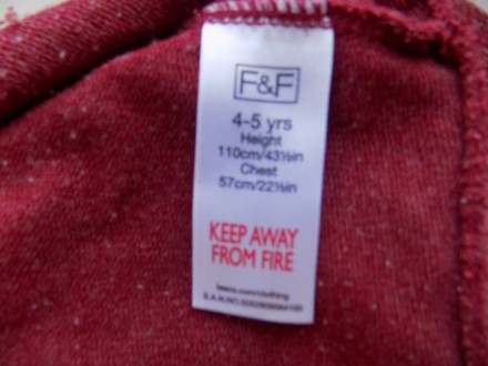 Стильная теплая пайта с капюшоном для мальчика фирмы F&F в отличном состоянии бе. . фото 6