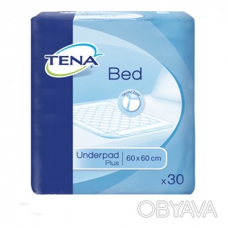 Одноразовые пеленки-простыни Tena Bed PLUS 60*60, 30 шт. 
Звонить по номеру 093. . фото 1