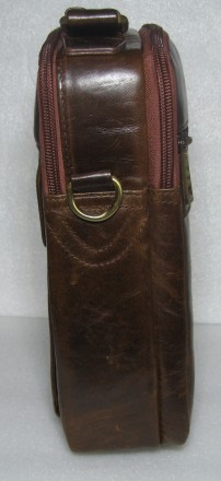 Новая мужская сумка из натуральной кожи - Meigardass.
Цвет - коричневый.
Разме. . фото 6