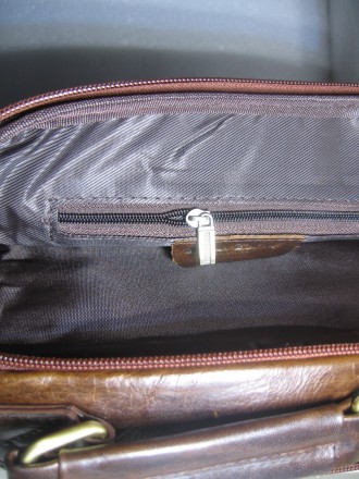 Новая мужская сумка из натуральной кожи - Meigardass.
Цвет - коричневый.
Разме. . фото 7