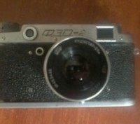 Продам фотоаппарат "Зоркий 4", с кожаным футляром, б/у в отличном рабочем состоя. . фото 4