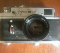 Продам фотоаппарат "Зоркий 4", с кожаным футляром, б/у в отличном рабочем состоя. . фото 3