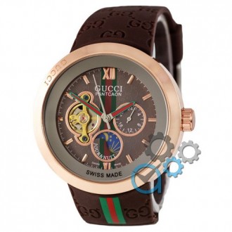У бренда Gucci есть свои фирменные особенности - часы имеют круглый корпус, моде. . фото 5