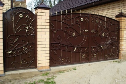 Кованые ворота ― одно из приоритетных и востребованных направлений нашего произв. . фото 3