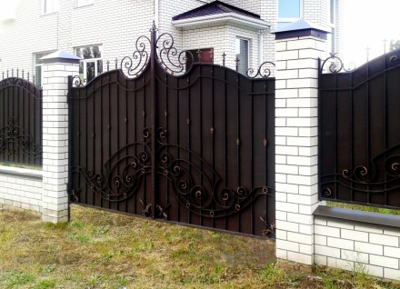 Кованые ворота ― одно из приоритетных и востребованных направлений нашего произв. . фото 9
