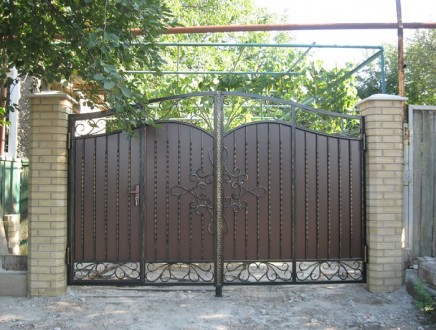 Кованые ворота ― одно из приоритетных и востребованных направлений нашего произв. . фото 4