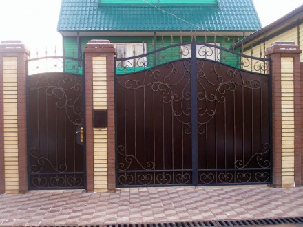 Кованые ворота ― одно из приоритетных и востребованных направлений нашего произв. . фото 8