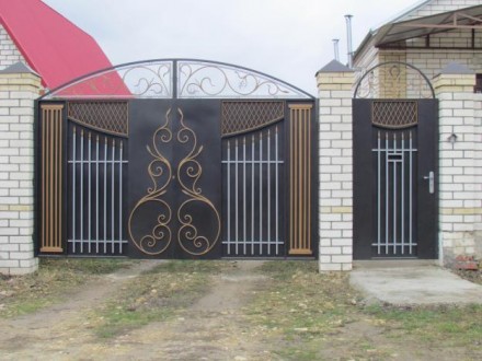 Кованые ворота ― одно из приоритетных и востребованных направлений нашего произв. . фото 2