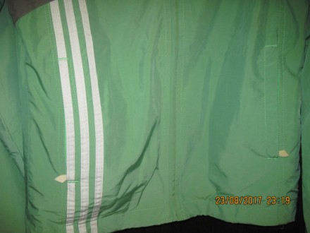 Спортивная куртка/ветровка Adidas в идеальном состоянии. Пошита в Германии. Курт. . фото 7