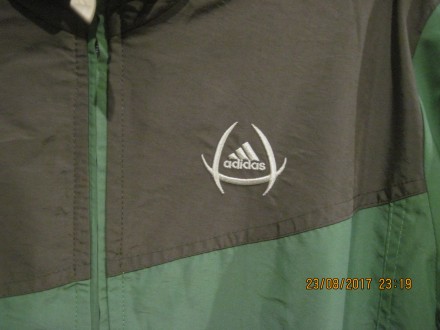 Спортивная куртка/ветровка Adidas в идеальном состоянии. Пошита в Германии. Курт. . фото 6