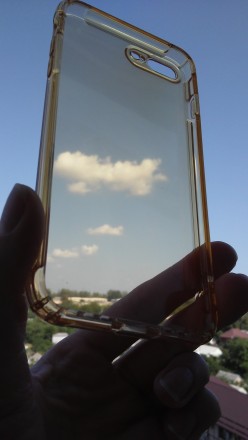 Чехол прозрачный силиконовый плотный с защитой от падений для Apple iPhone 7 Plu. . фото 2