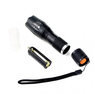 Ручной LED фонарик Atcon с линзой в алюминиевом корпусе.
Цвет: чёрный.
Диод ра. . фото 6
