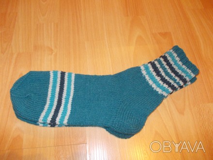 Продам носки мужские вязаные шерстяные. Носки толстые, теплые, мягкие. Связаны в. . фото 1