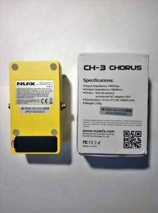 Педаль эффектов NUX CH-3 Chorus
Технические характеристики:
Производитель: NUX. . фото 5