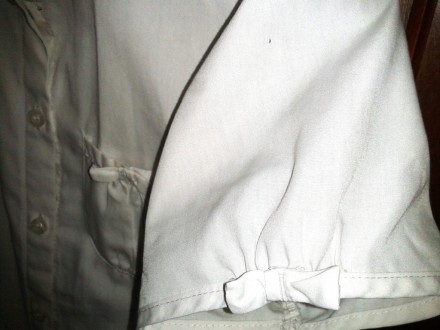 Белая школьная рубашка George для девочки 11-12 лет. Рост 146-152. ПОГ - 41 см, . . фото 4