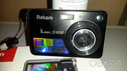 Продам Цифровой Фотоапарат Rekam iLook-S850i новый с чехлом...описание смотрите . . фото 1