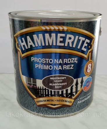 Краска для металла Prosto na Rdze Primo Na Rez Hammerite. С молотковым  эффектом. . фото 3