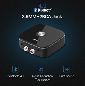 Bluetooth аудио приемник Ugreen предназначен для беспроводной передачи звука от . . фото 8