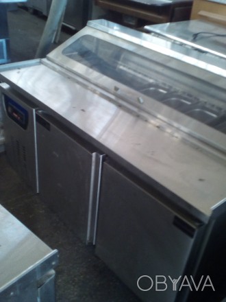 Продается стол холодильный б/у саладетта EWT. Саладетта размером 1500*800*1000, . . фото 1