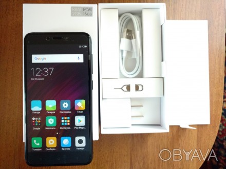 Продам новый,оригинальный телефон Xiaomi Redmi 4X 2/16GB  Черный в пленках.Полны. . фото 1
