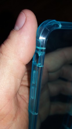 Чехол-бампер для iPhone 6G plus-6S plus. Голубого цвета. Новый.. . фото 4