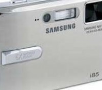 Цифровая фотокамера Samsung i85 имеет CCD матрицу, с размером 1/2.5 (5.8x4.3 мм). . фото 2