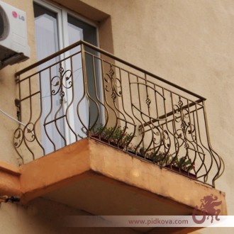 Предлагаем услуги по изготовлению кованых балконных ограждений под ключ. Изготав. . фото 7