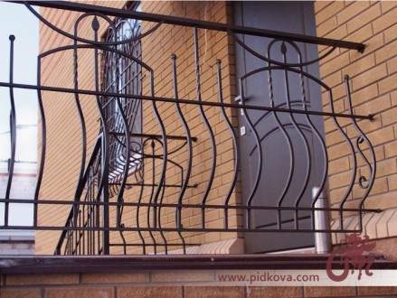 Предлагаем услуги по изготовлению кованых балконных ограждений под ключ. Изготав. . фото 8